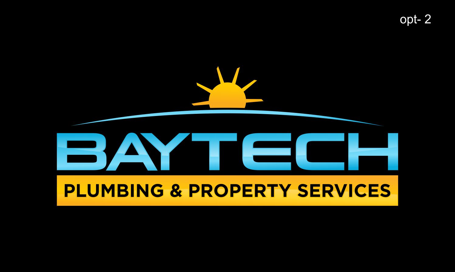 Logo-Design von Sarah Graphic für Baytech Plumbing & Property services  | Design: #18197903