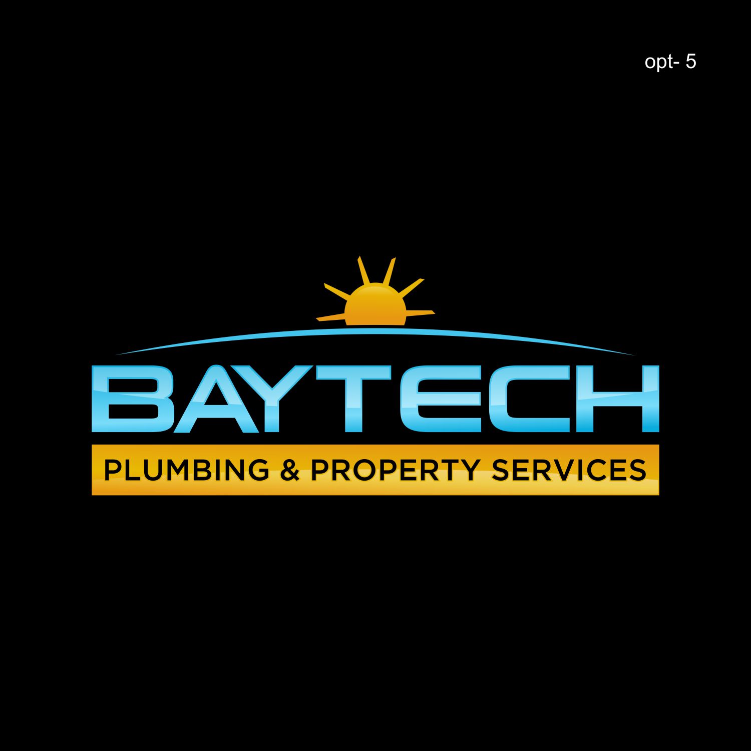Diseño de Logo por Sarah Graphic para Baytech Plumbing & Property services  | Diseño #18197921