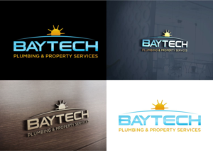 Logo-Design von Sarah Graphic für Baytech Plumbing & Property services  | Design: #18198009