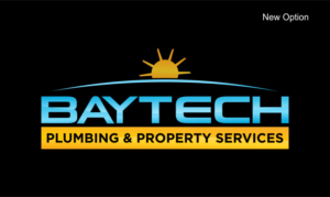 Logo-Design von Sarah Graphic für Baytech Plumbing & Property services  | Design: #18407736