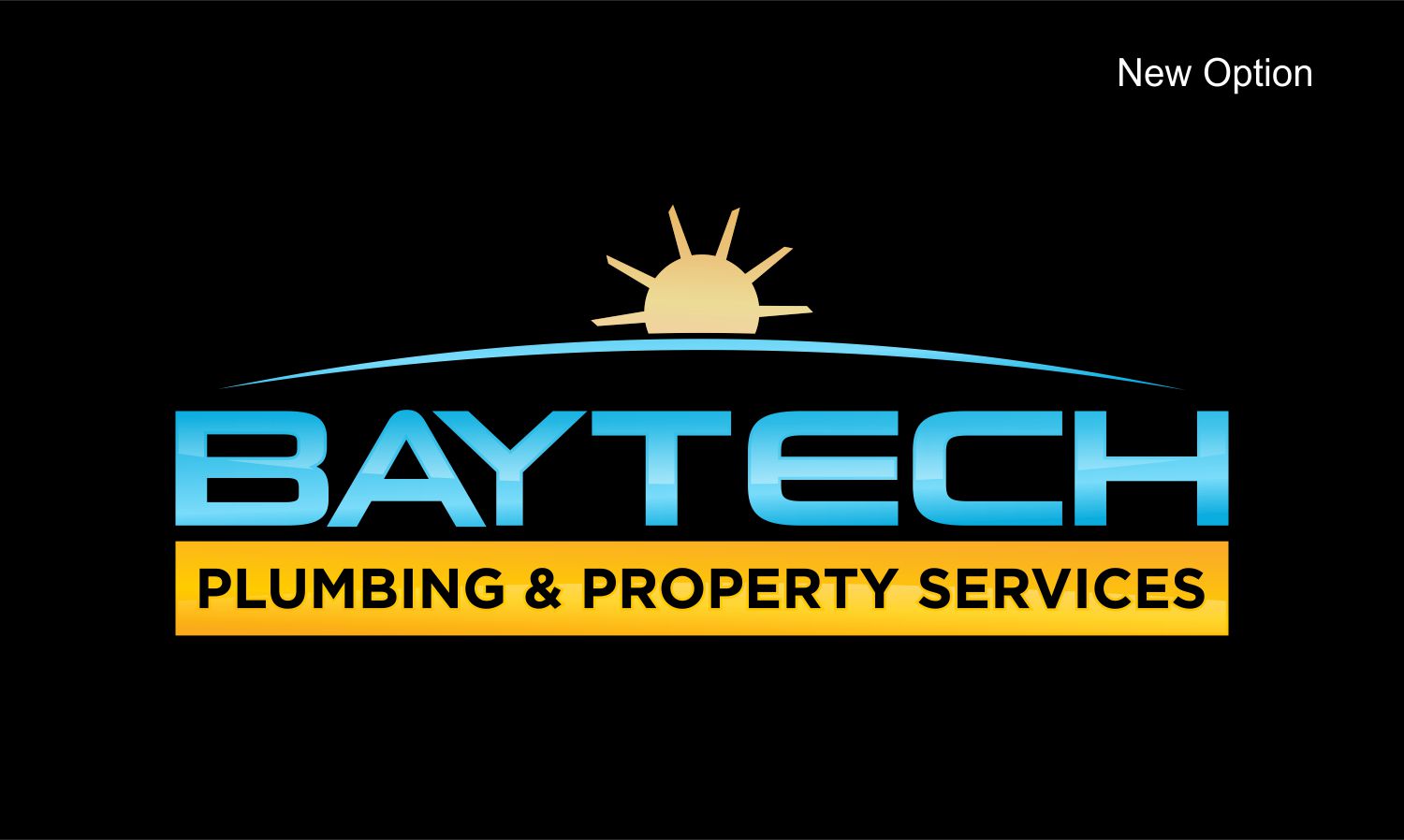Logo-Design von Sarah Graphic für Baytech Plumbing & Property services  | Design #18407749