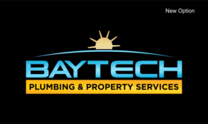 Logo-Design von Sarah Graphic für Baytech Plumbing & Property services  | Design: #18407749