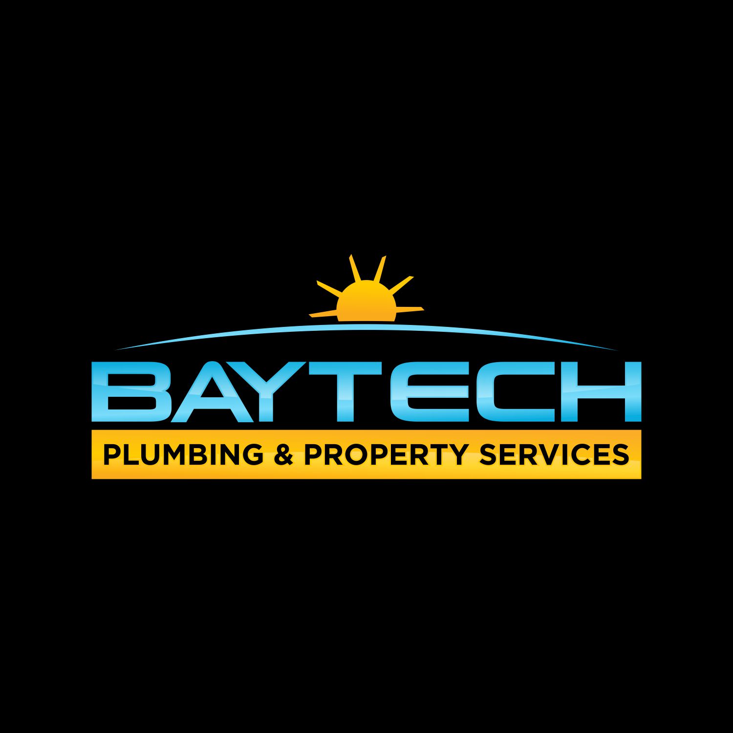 Logo-Design von Sarah Graphic für Baytech Plumbing & Property services  | Design #18408117