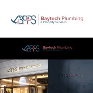 Logo-Design von Maxo-Biz für Baytech Plumbing & Property services  | Design: #18040071