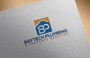 Logo-Design von Kontab für Baytech Plumbing & Property services  | Design: #17974608