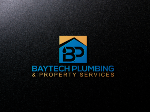 Logo-Design von Kontab für Baytech Plumbing & Property services  | Design: #17974611
