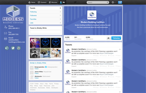 Twitter Design by Best Design Hub for Modern Building Certifiers | Design: #2789040