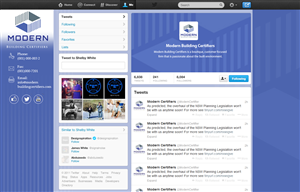 Twitter Design by Best Design Hub for Modern Building Certifiers | Design: #2814512