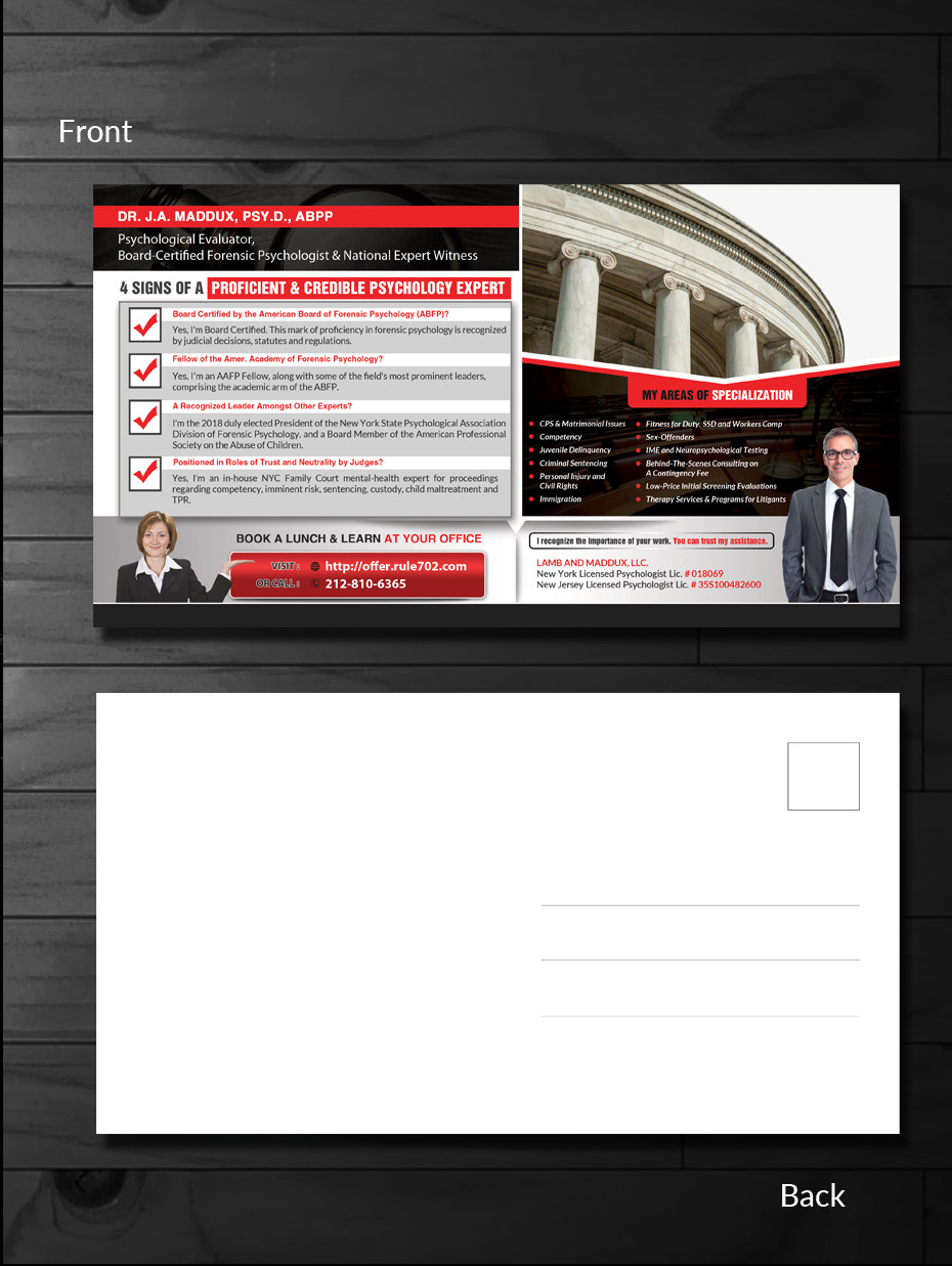 Postcard Design by innovative earth for this project | Design #17990311