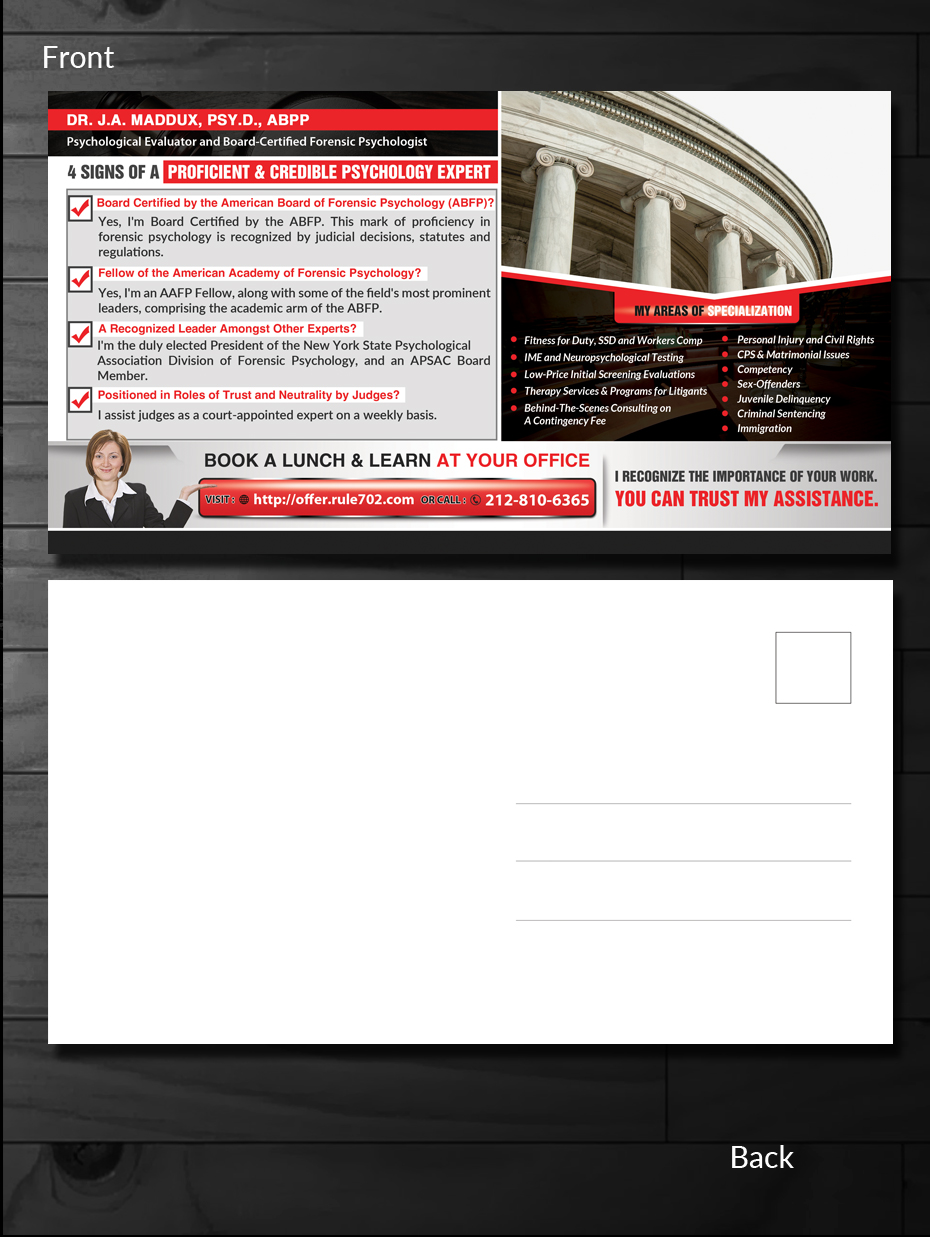 Postcard Design by innovative earth for this project | Design #18140705