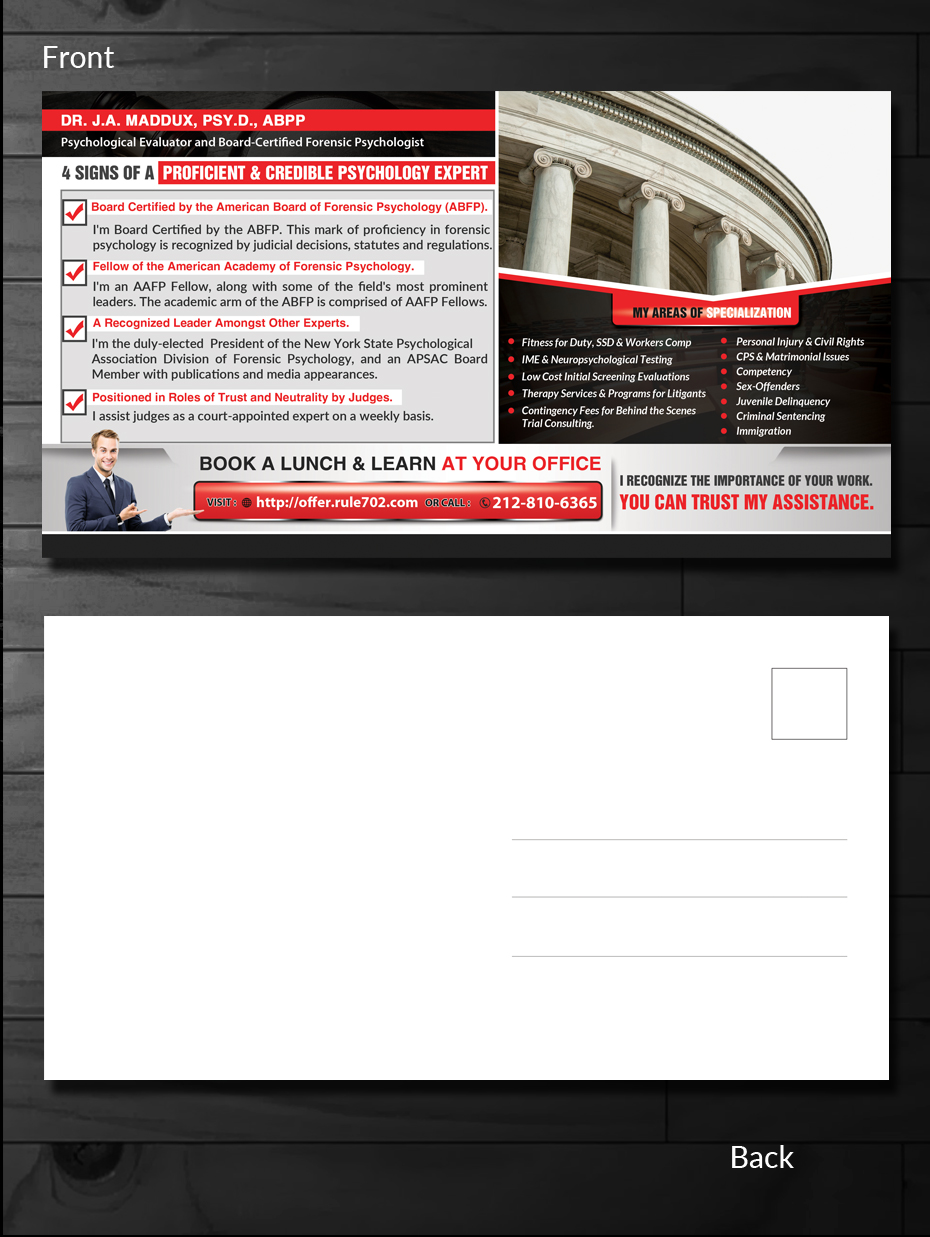 Postcard Design by innovative earth for this project | Design #18142768