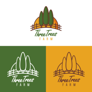 Logo-Design von Daniel Harvel Ivano für Three Trees Farm | Design: #17970366