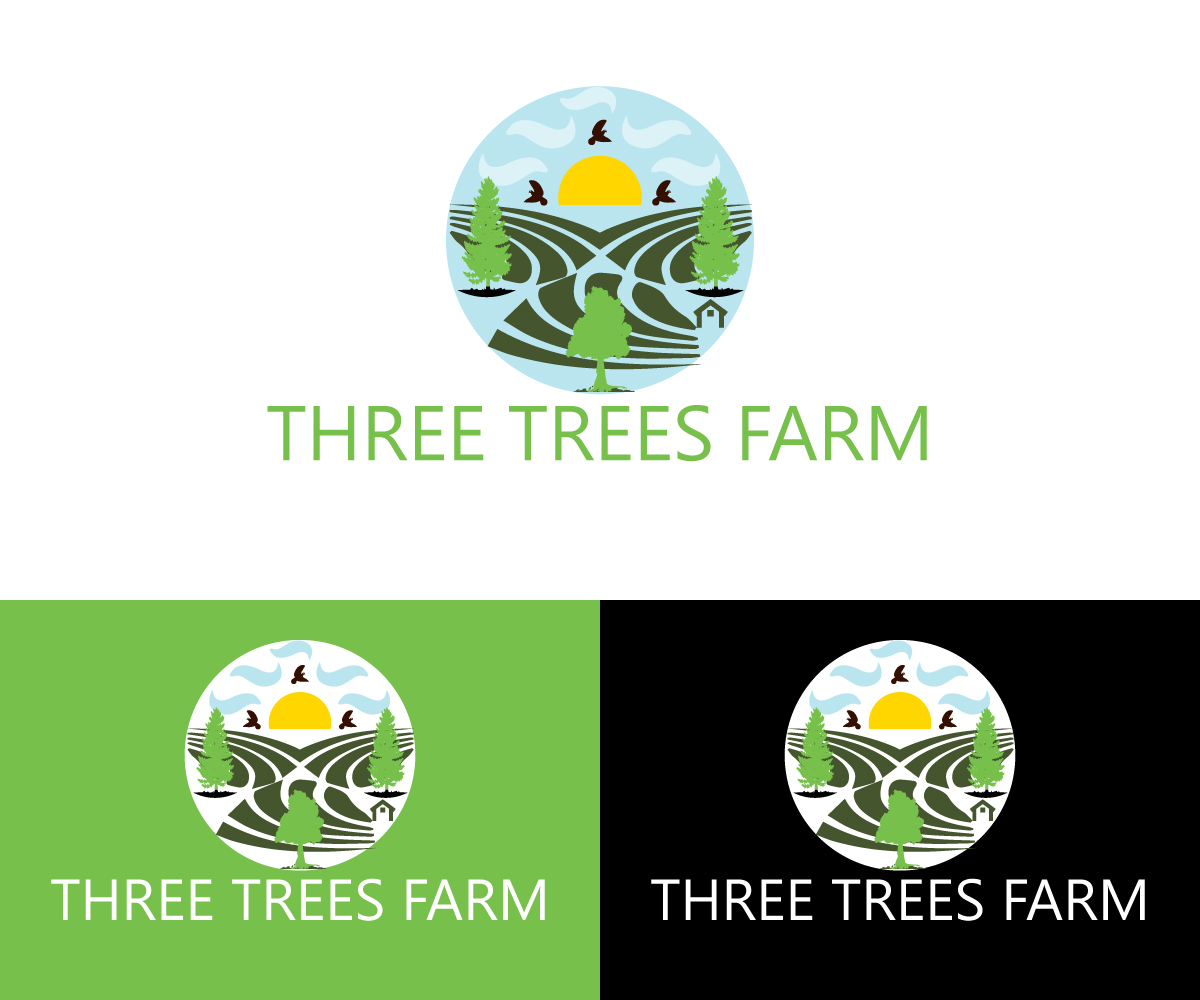 Design de Logo par eMARK pour Three Trees Farm | Design #17977301