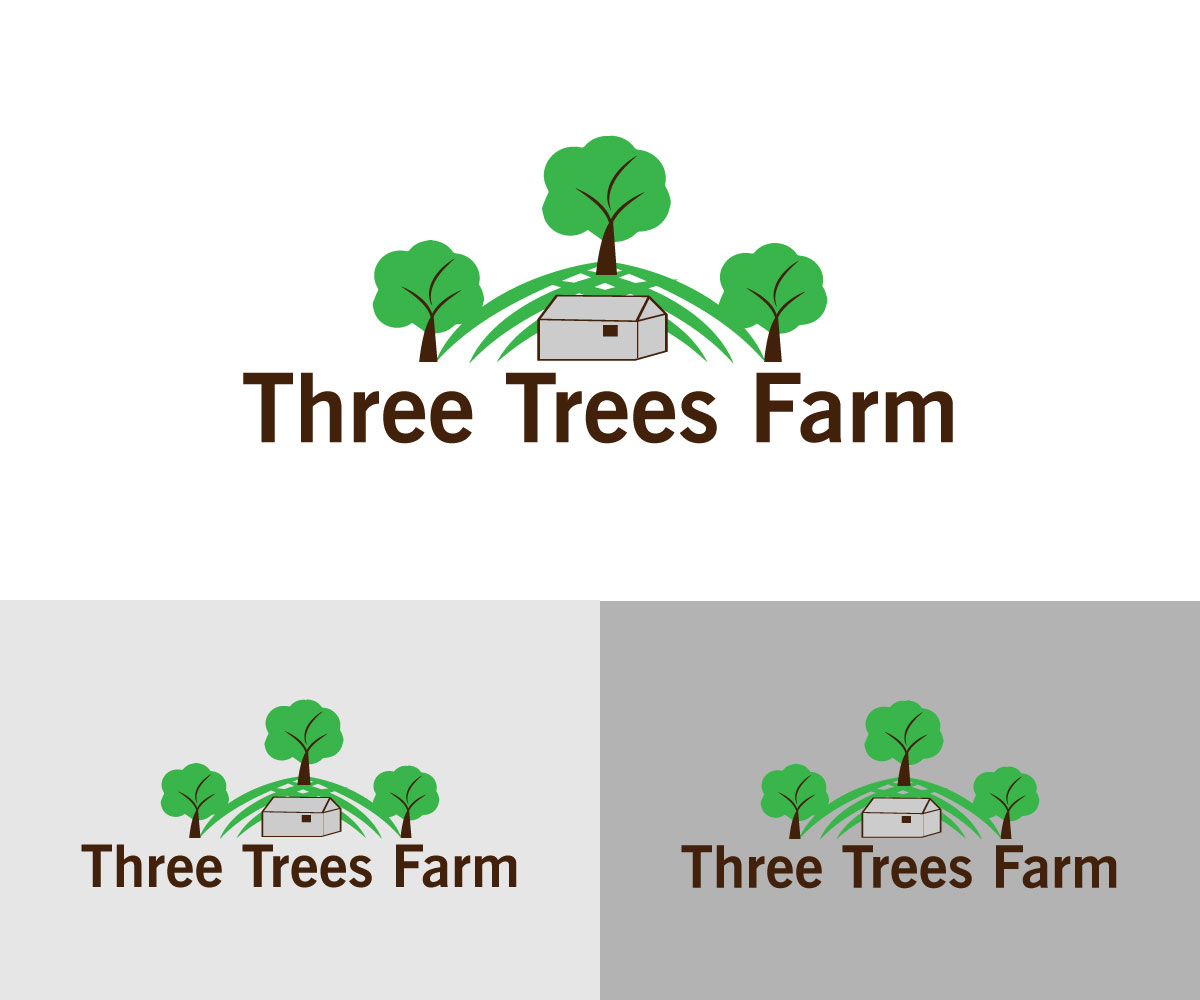 Logo-Design von eMARK für Three Trees Farm | Design #17977303