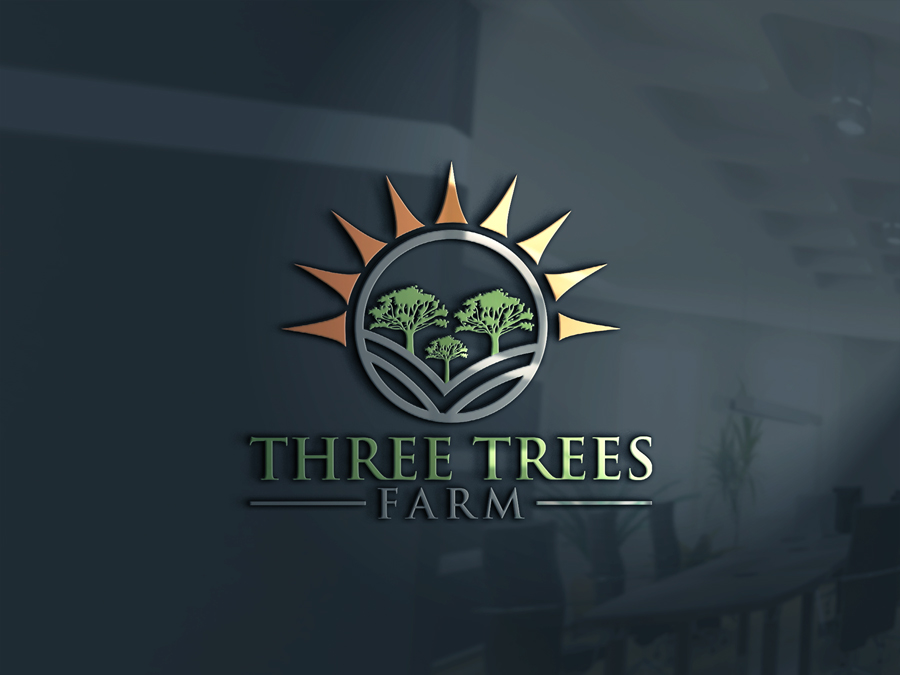 Logo Design by Kontab for Three Trees Farm | Design #17974709