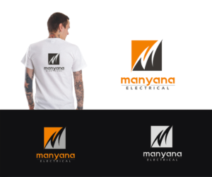 Logo Design by Vishak vasu for Manyana Electrical | Design: #18006799