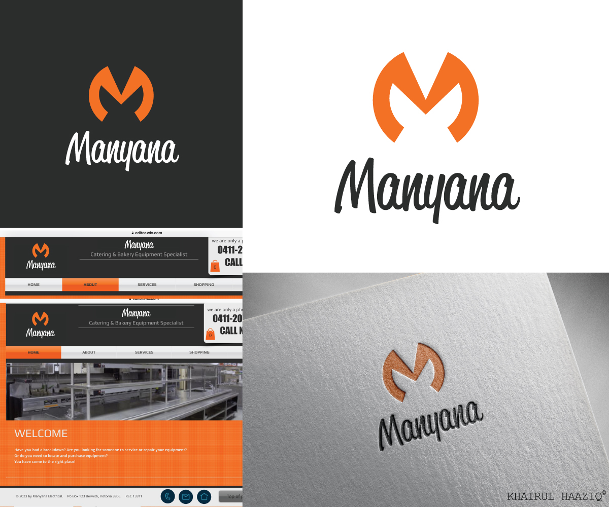 Logo Design by rhycoz for Manyana Electrical | Design #18009790