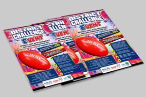 District Challenge Flyer for Holiday Program | Flyer Design by NILDesigns