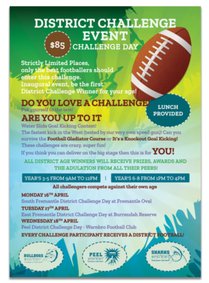 District Challenge Flyer for Holiday Program | Flyer Design by Moumita_