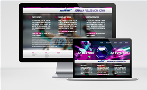Web Design by 9tnine for Xtreme Indoor Go Kart Racing Pty Ltd | Design: #2803826