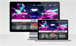 Web Design by 9tnine for Xtreme Indoor Go Kart Racing Pty Ltd | Design: #2803829