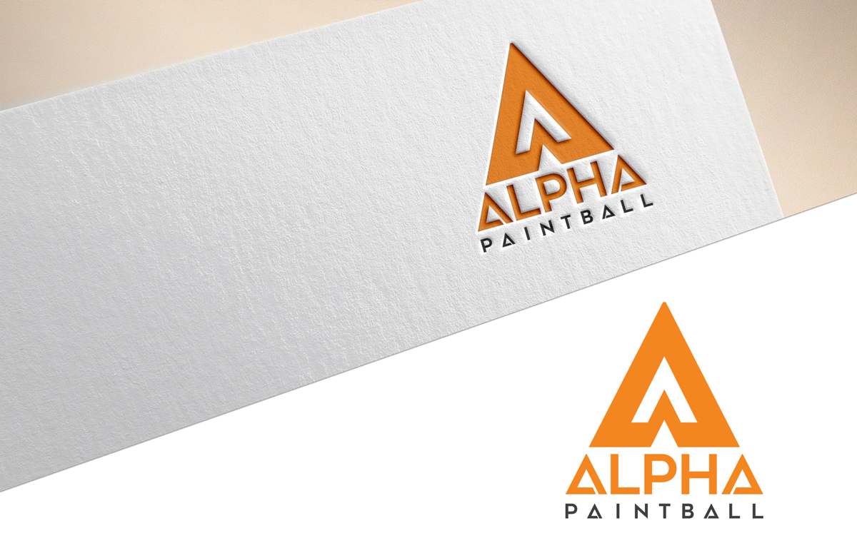 Logo-Design von A S design @ für Alpha Paintball | Design #18064944