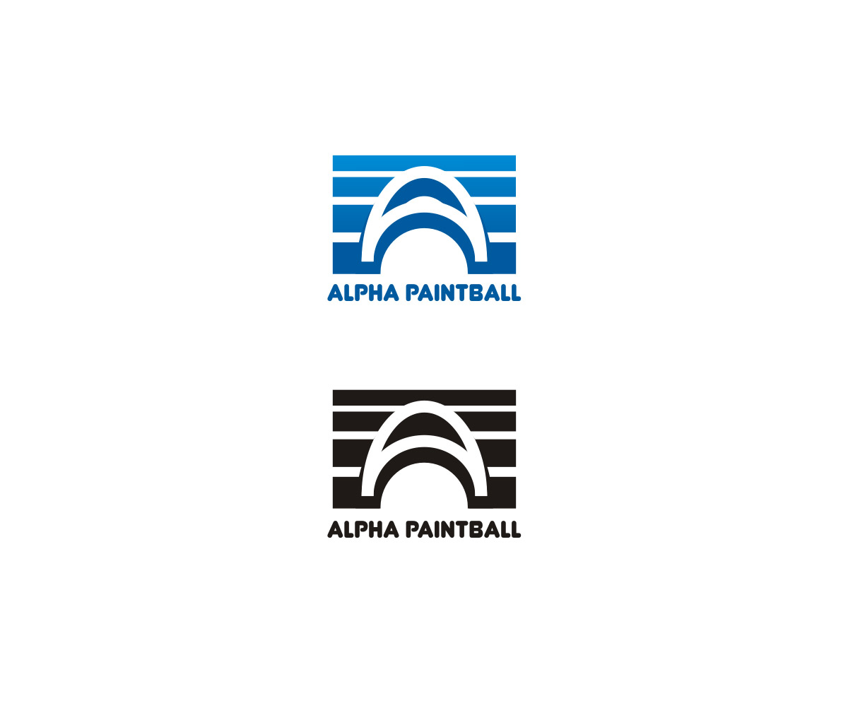 Logo Design by Aliaksandr 2 for Alpha Paintball | Design #18072849