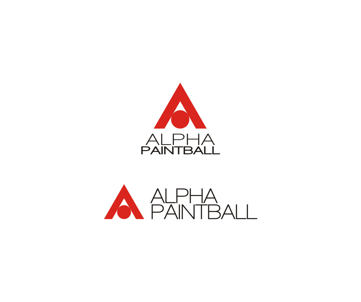 Logo Design by Aliaksandr 2 for Alpha Paintball | Design #18073142