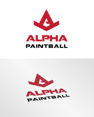 Logo Design by Kaleza_ for Alpha Paintball | Design #18071462