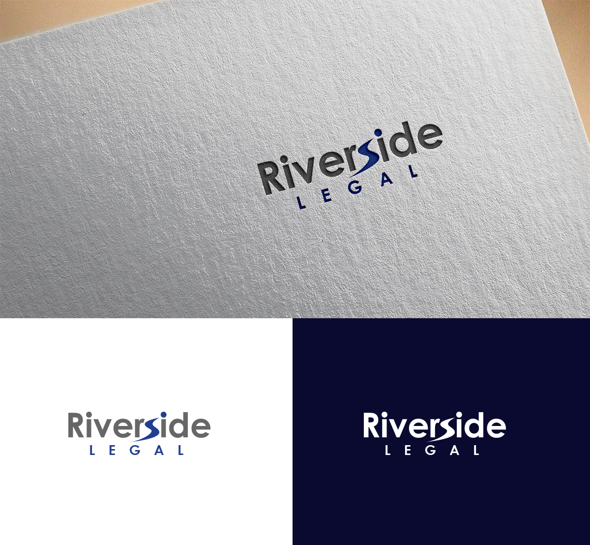 Logo Design by PointGrfx for Riverside Legal | Design #18058984