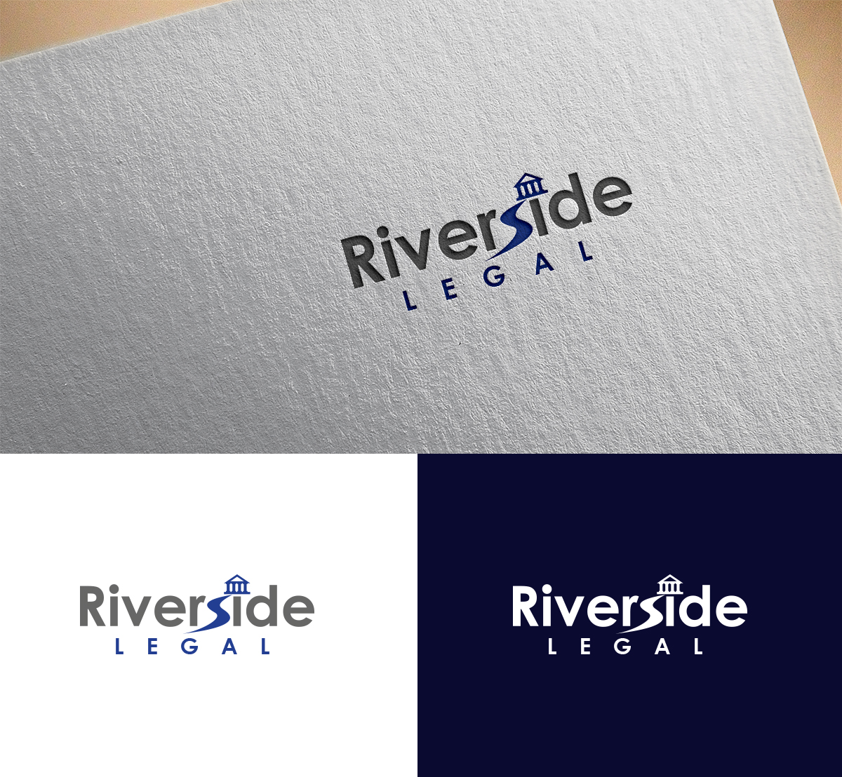 Logo Design by PointGrfx for Riverside Legal | Design #18058991