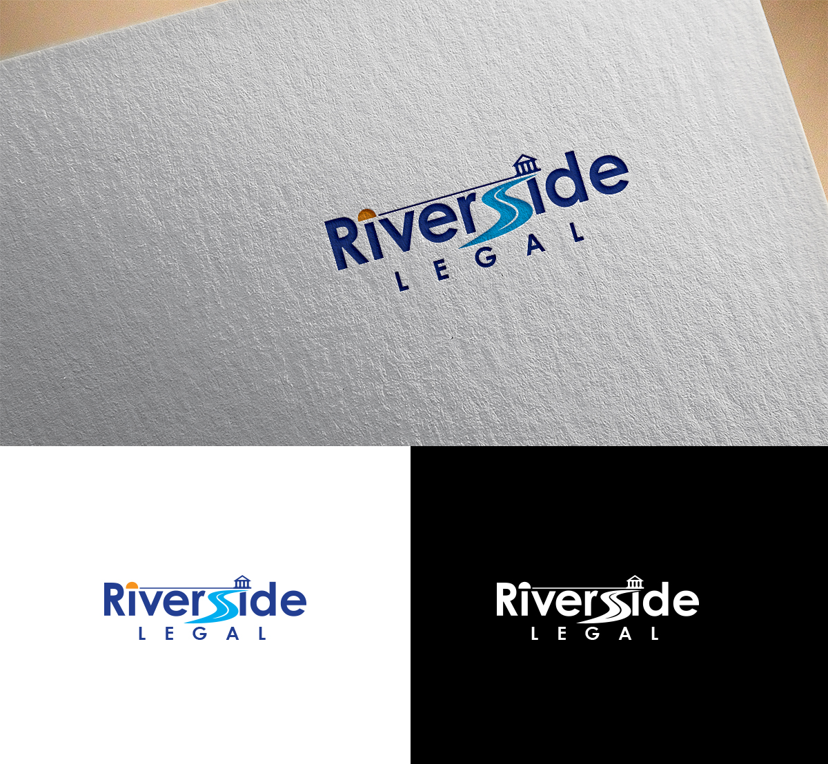 Logo Design by PointGrfx for Riverside Legal | Design #18101048