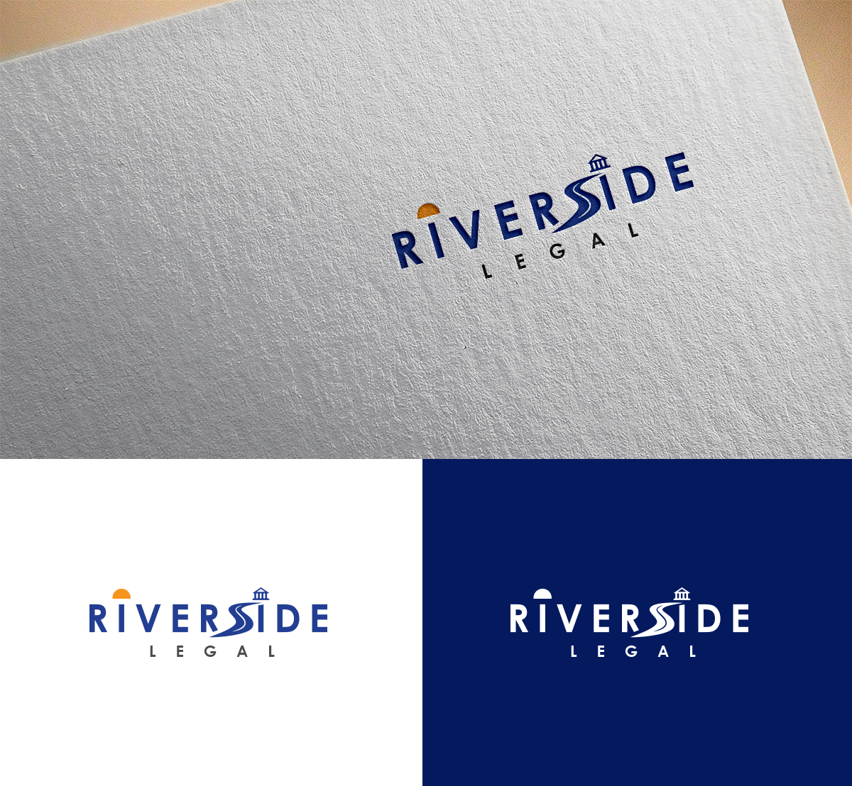 Logo Design by PointGrfx for Riverside Legal | Design #18173276