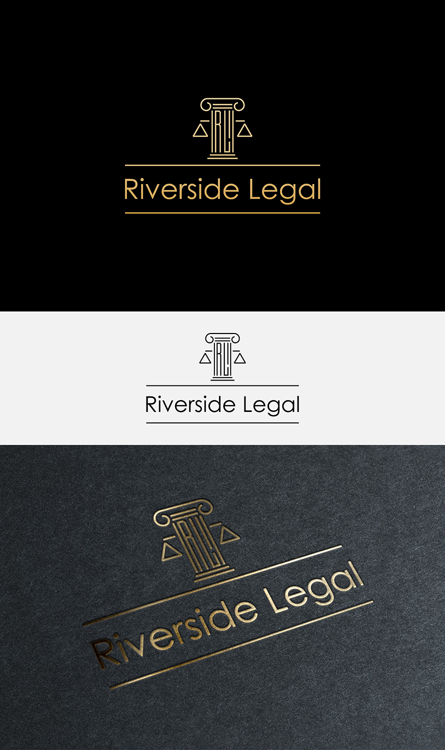 Logo Design by LaVitaBella67 for Riverside Legal | Design #18332882