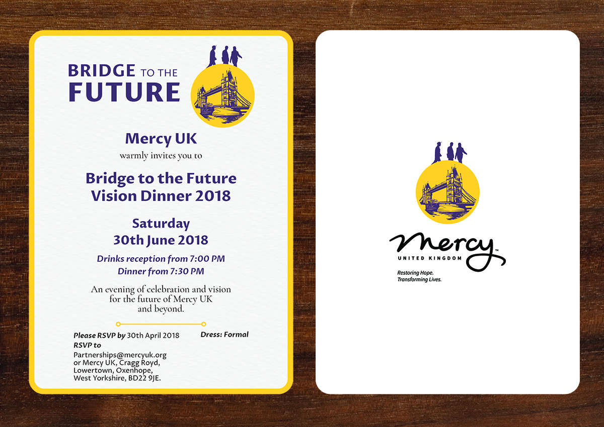 Invitation Design by Venus L. Penaflor for Mercy UK | Design #17987519