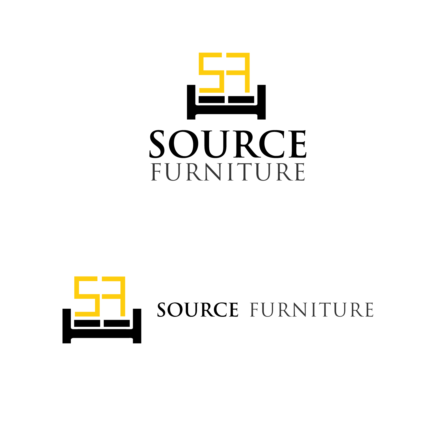 Upmarket Modern Furniture Logo Design For Source Furniture By Paras Bali Design 18012340