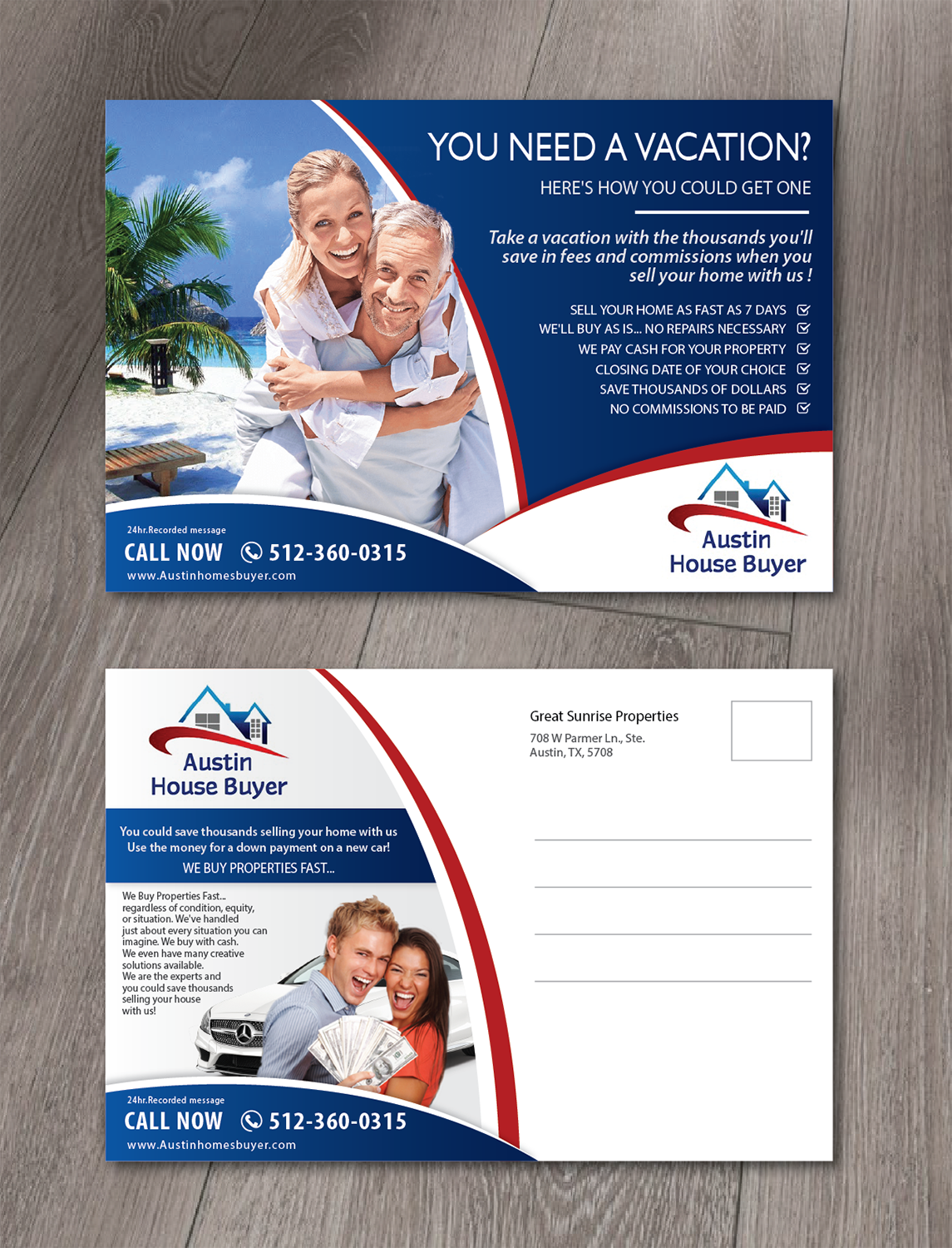 Postcard Design by alex989 for this project | Design #18025921