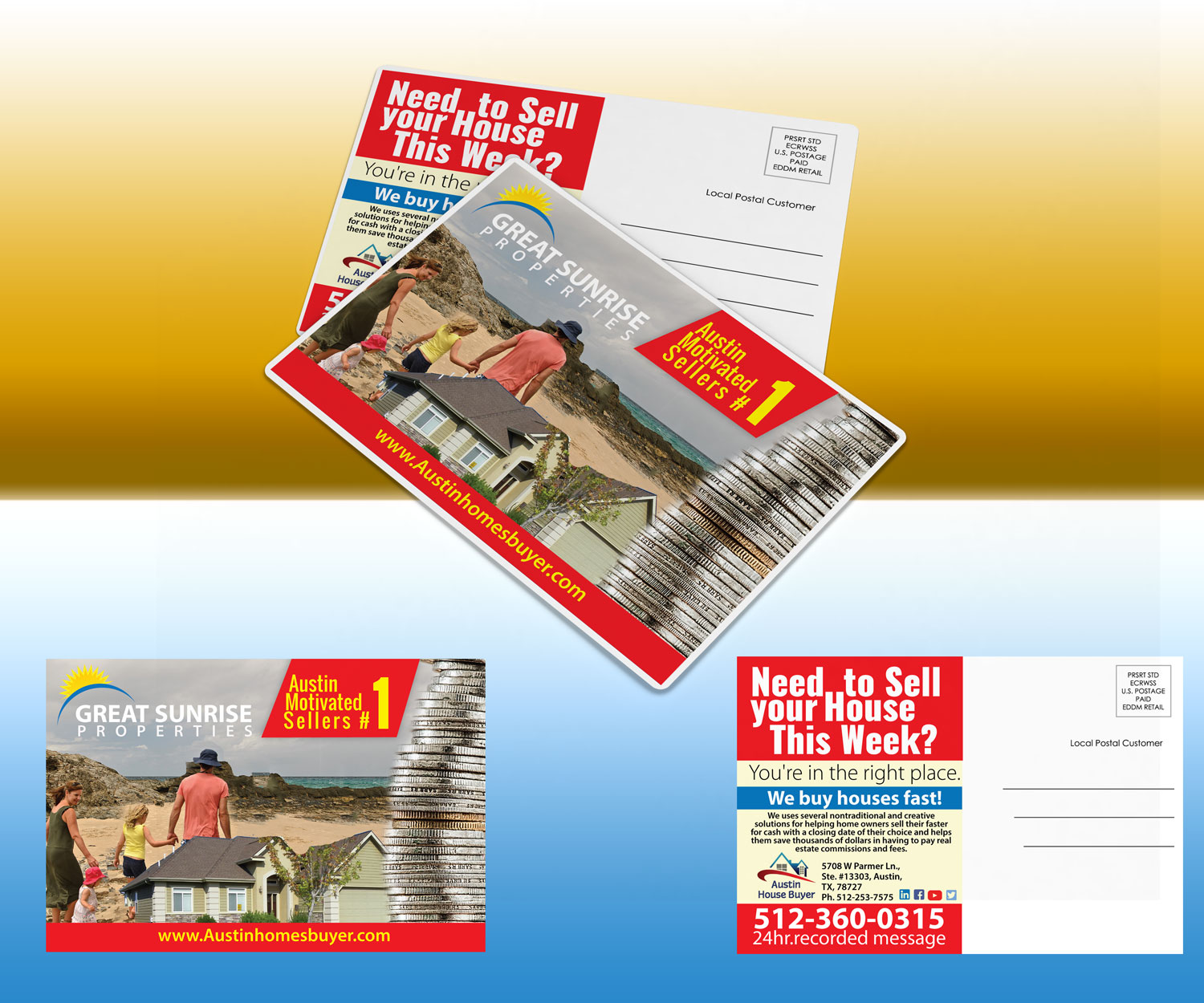Postcard Design by Impressive Solutions for this project | Design #17994568