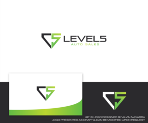 Diseño de Logo por alvinnavarra para Level 5 Auto Sales | Diseño: #18003163