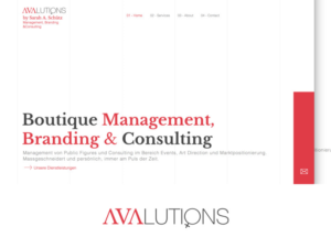 AVAlutions | Logo Design by Atvento Graphics