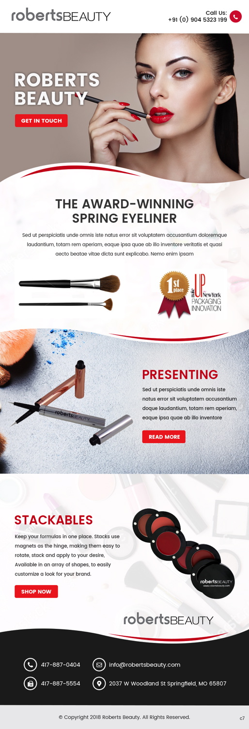 Email Marketing Design by pb for this project | Design #18041839