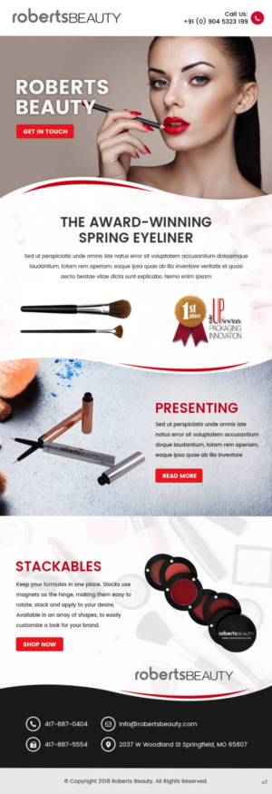 Design de Marketing Électronique par pb pour ce projet | Design : #18041839