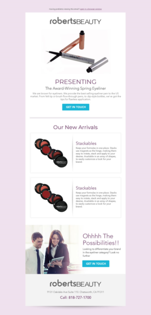 Design de Marketing Électronique par karina Bertarione pour ce projet | Design : #18050946