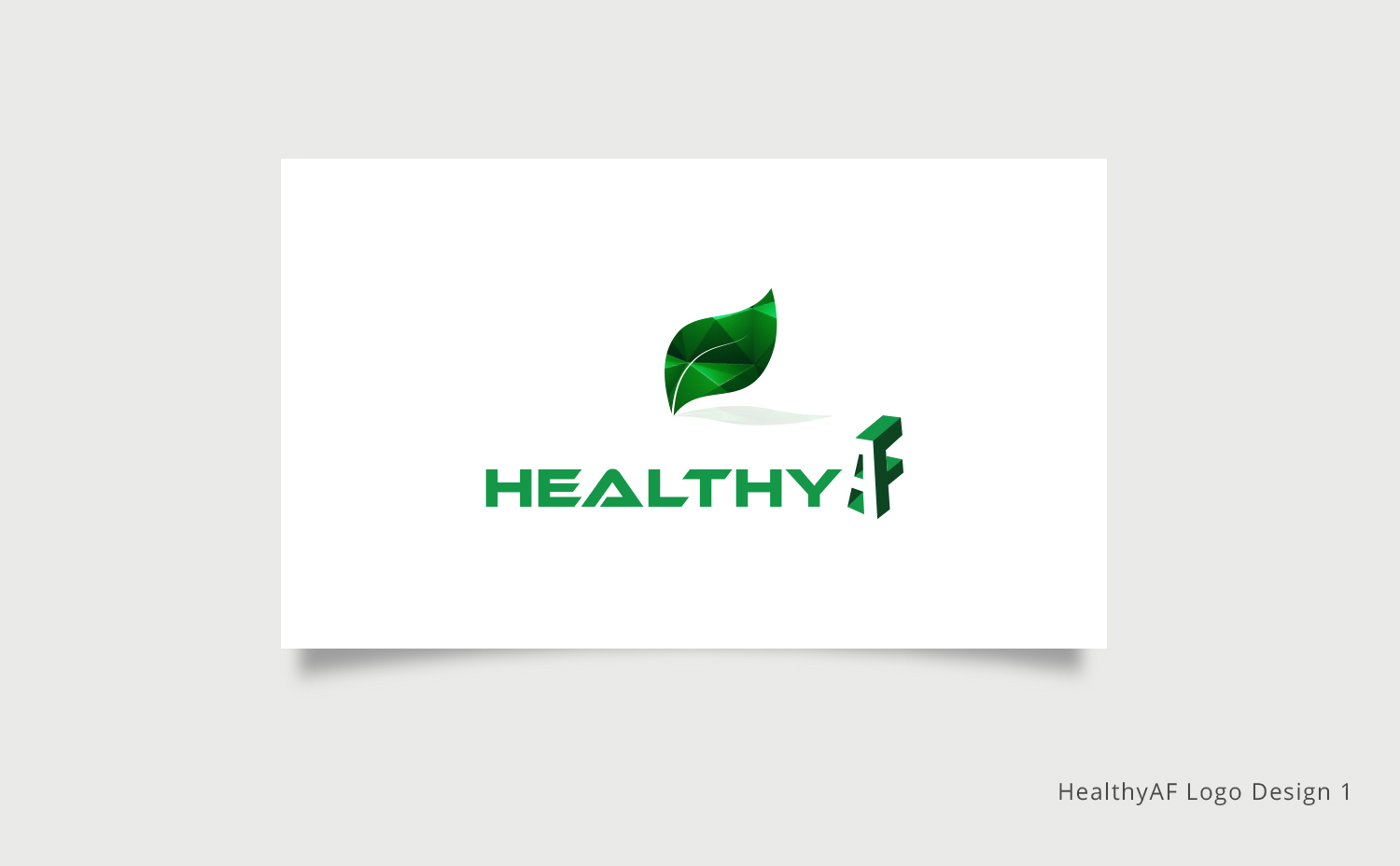 Logo Design by Sketchweb for HealthyAF LLC | Design #18075524