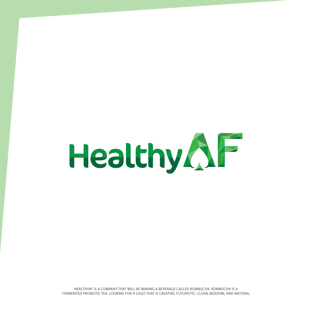 Logo Design by ecorokerz for HealthyAF LLC | Design #18065862