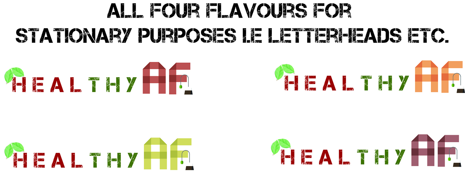 Logo Design by beck_136 for HealthyAF LLC | Design #18150062