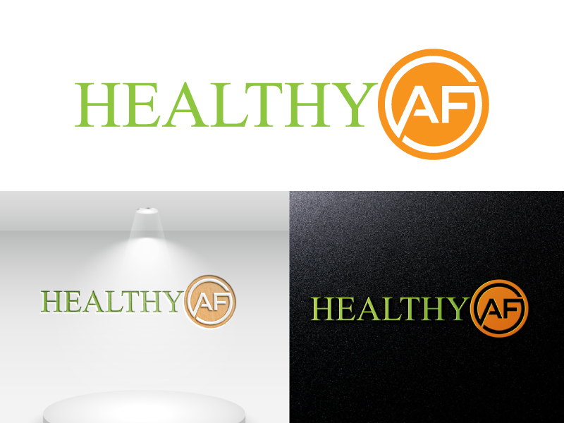 Logo Design by GaryMckinnon for HealthyAF LLC | Design #17990157