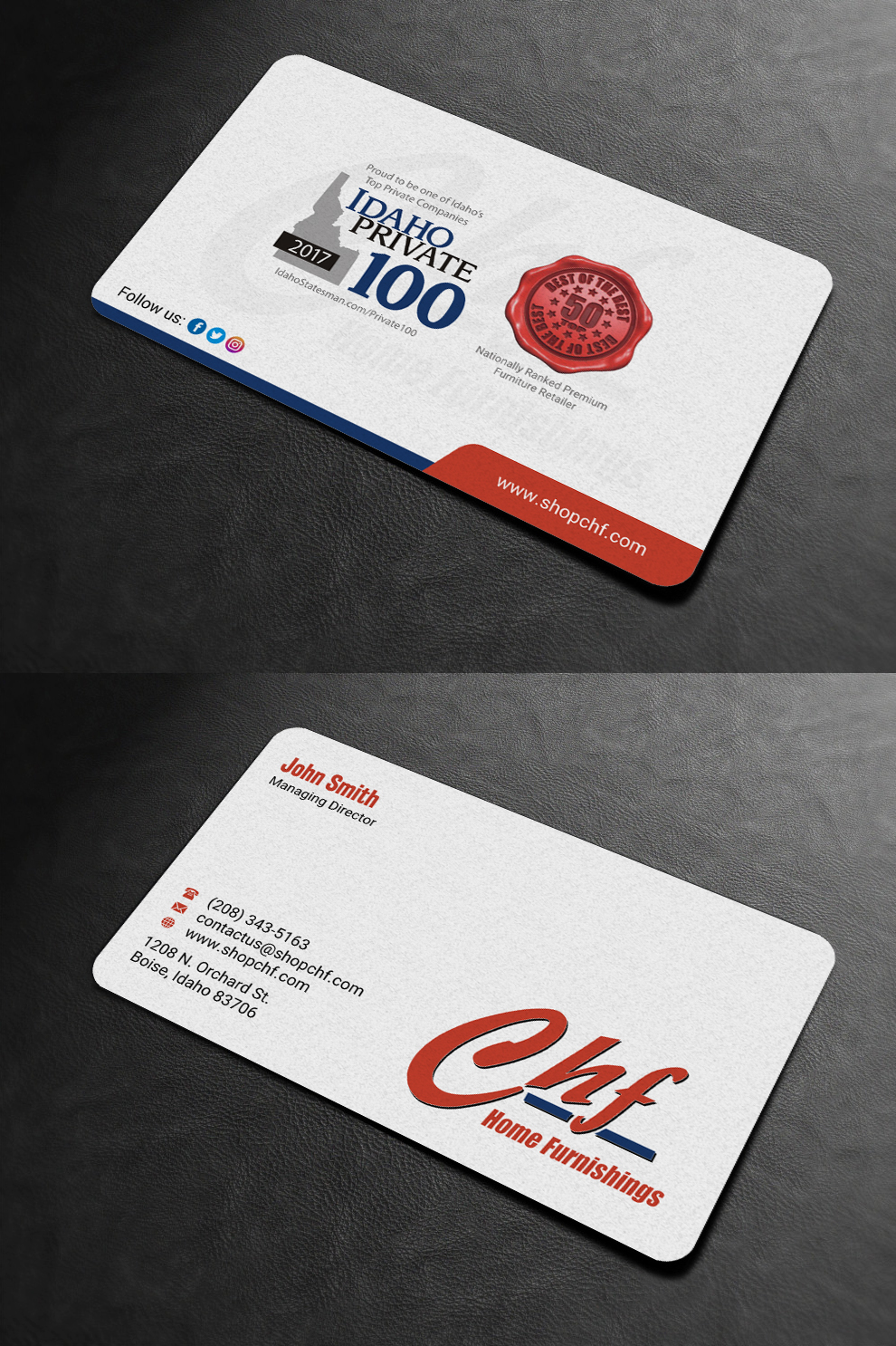 Business Card Design by INDIAN_Ashok for this project | Design: #17989209