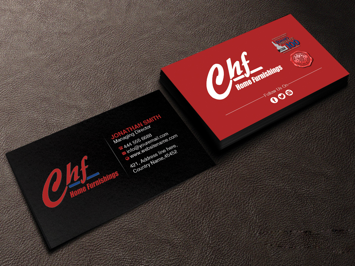 Business Card Design by Creations Box 2015 for this project | Design #17985849