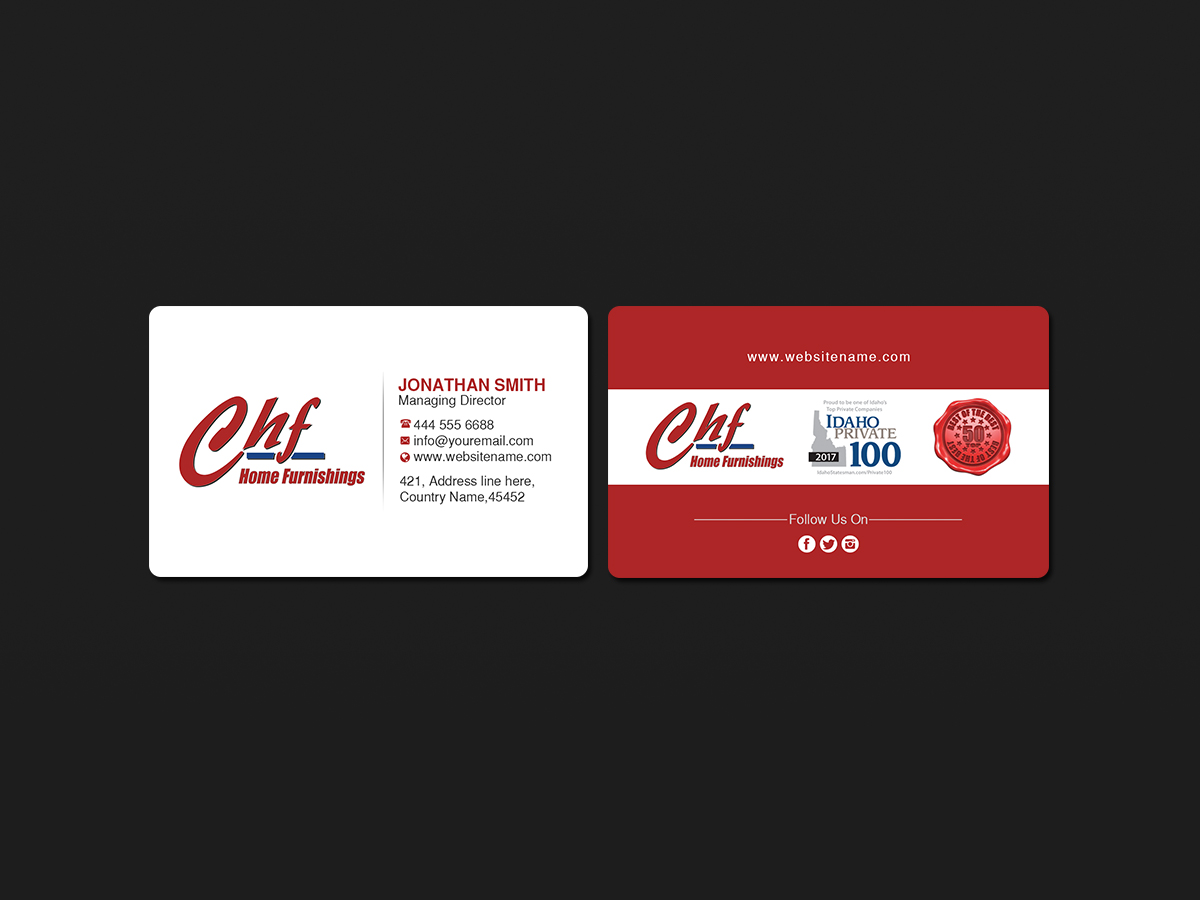 Diseño de Tarjeta de Presentación por Creations Box 2015 para este proyecto | Diseño #17985856